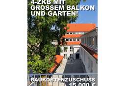 Blick vom Balkon