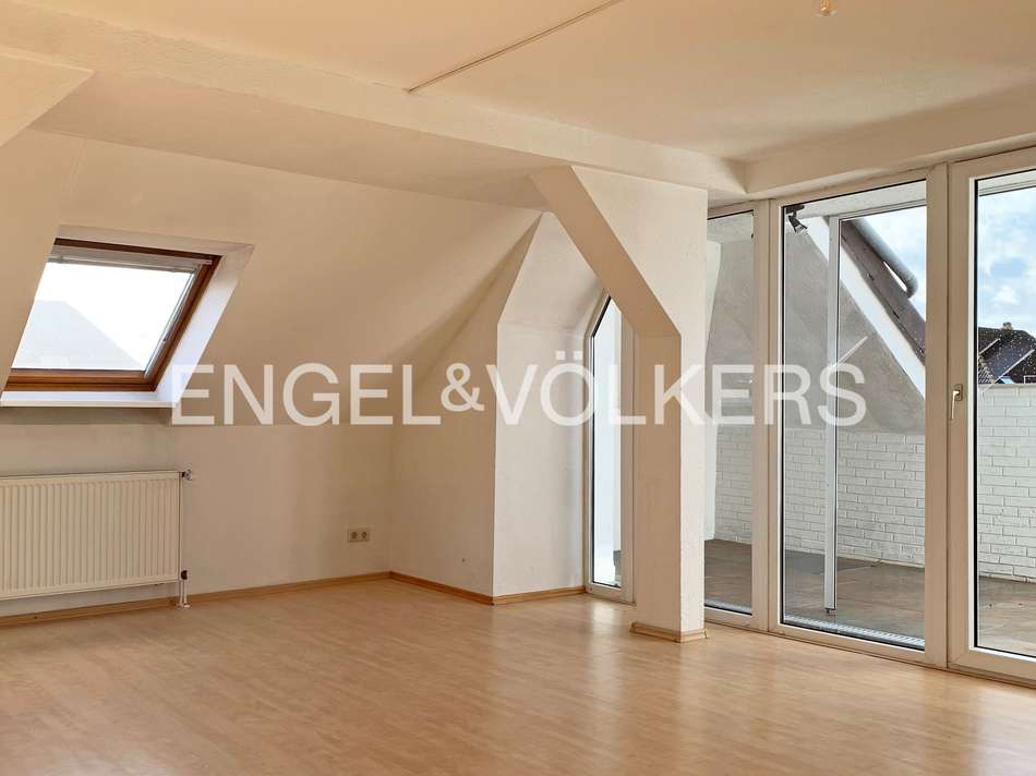 Blick in das großzügige Woh...