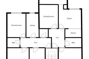 Gepflegtes Mehrfamilienhaus mit hohem Potenzial in zentraler Lage – Hornstraße 11, 48151 Josef, Münster – Vorschaubild 2