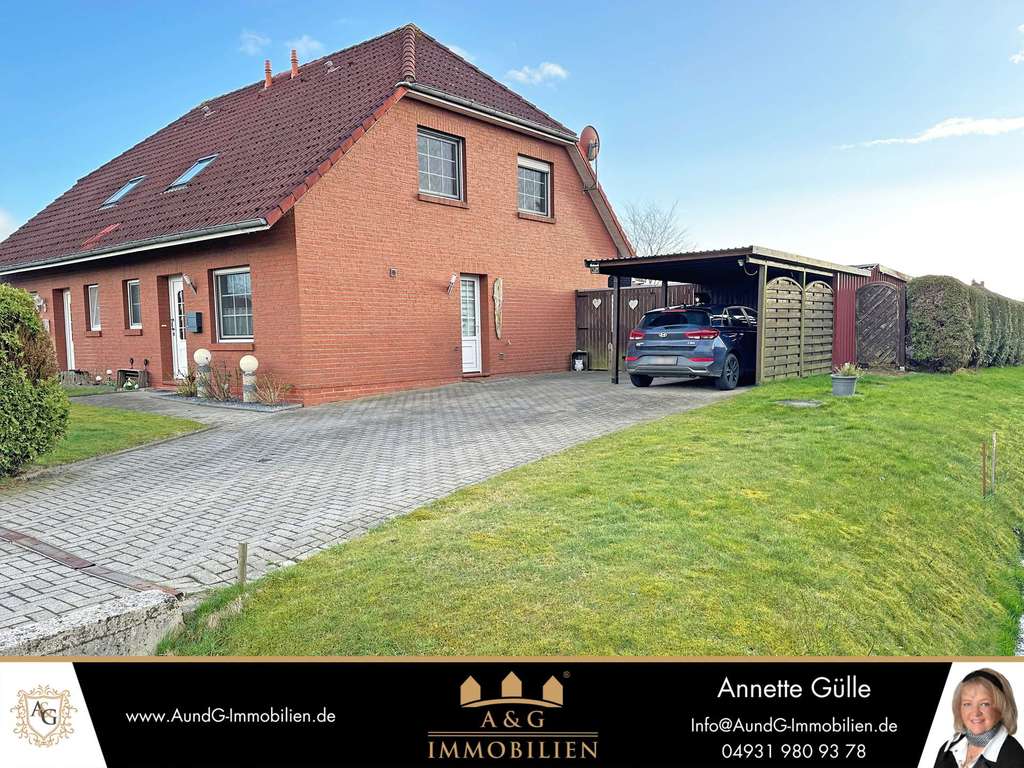 Immobilie in Rechtsupweg - IHR ZUHAUSE NAHE DER NORDSEE – MODERNISIERTE DOPPELHAUSHÄLFTE - Bild 0