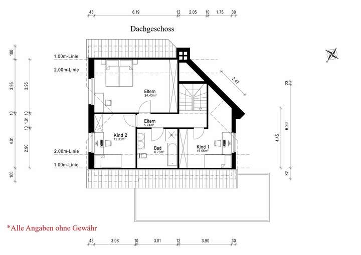 Grundriss DG