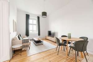 Wunderschöne 2-Zimmer Wohnung in Pankow - voll möbliert