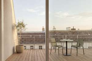 Maisonette mit Galerie, Dachterrasse und offenem Wohnbereich nahe Viktoriapark