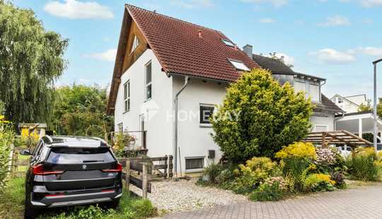Bild von Charmante Doppelhaushälfte mit Garten, Terrasse und Balkon in ruhiger Lage von Schöneck-Kilianstädt