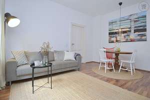 Sehr stilvoll möblierte 2-Zimmer Wohnung mit Terrasse und Internet in Wiesbaden Westend – Die vollständige Adresse der Immobilie erhältst du vom Anbieter., 65195 Westend / Bleichstraße, Wiesbaden – Vorschaubild 1