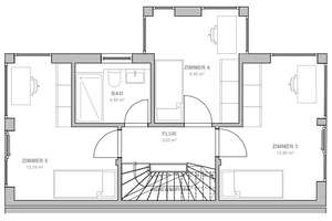 Hier entsteht Ihr neues Zuhause – moderne Doppelhaushälfte in bester Lage – Die vollständige Adresse der Immobilie erhältst du vom Anbieter., 80999 Untermenzing, München – Vorschaubild 11