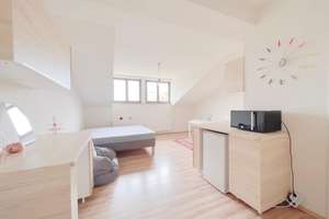 Möbliertes, Dach-Apartment mit Badewanne!