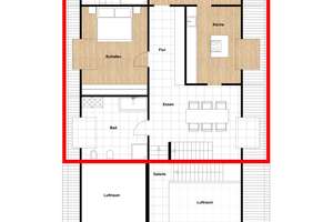 Hochwertige Maisonette-Wohnung auf ländlichem Anwesen in den Rieselfeldern – 48157 Sprakel, Münster – Vorschaubild 22