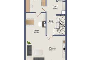 Ihr neues Zuhause in ruhiger Wohnlage – gepflegtes Reihenmittelhaus mit Garten und Garage – Die vollständige Adresse der Immobilie erhältst du vom Anbieter., 89150 Laichingen – Vorschaubild 20