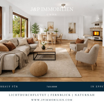 Wohnen mit Aussicht: Großzügiges Splitlevel-Haus mit Einliegerwohnung in Eppstein