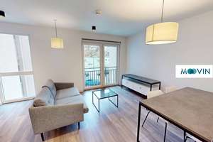 URBAN BASE: Vollmöbliertes 2-Zimmer-Apartment mit EBK, ALL-IN-MIETE, UVM. im Wiesbadener Stadtzen... – Klingholzstraße 8, 65189 Südost, Wiesbaden – Vorschaubild 3