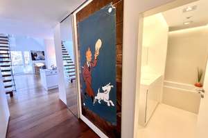 Wohnen auf höchstem Niveau! Exklusiv möblierte 2 Zi.- Dachgeschoss Maisonettewhg. mit Loft Charakter – Wolfratshauser Straße 245, 81479 Solln, München – Vorschaubild 3