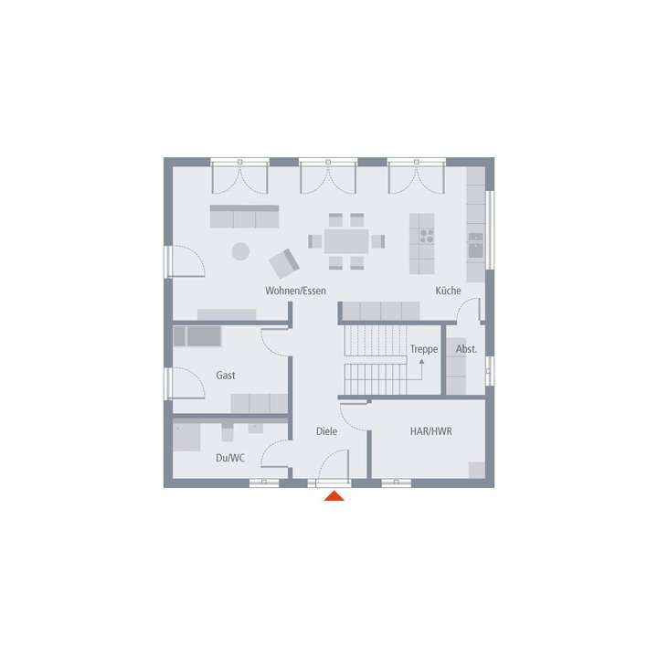 Grundriss Erdgeschoss