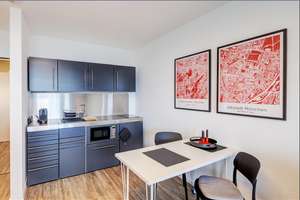 Möbliert: Apartment  im 8. OG. mit herrlichem Weitblick über München – Die vollständige Adresse der Immobilie erhältst du vom Anbieter., 80339 Schwanthalerhöhe (Ortsteil), München – Vorschaubild 5