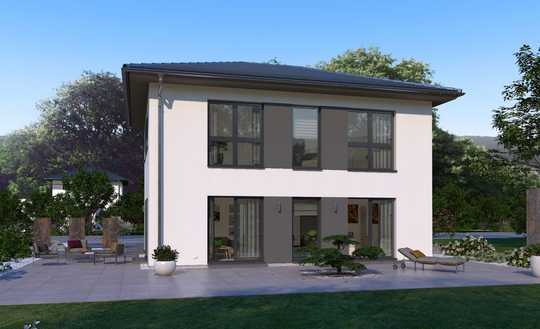 MODERNES WOHNHAUS MIT ELEGANTEM WALMDACH