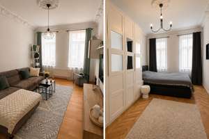 Stilvolle Eigentumswohnung mit Balkon in historischem Gründerzeithaus – Schirmerstraße 29, 4318 Anger-Crottendorf, Leipzig – Vorschaubild 2