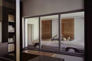 Townhouse-Apartment mit privatem Auto-Lift und Patio-Terrasse