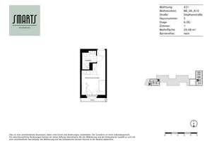 SMARTS Nürnberg: Optimal geschnittene 1-Zimmer-Apartments – Stephanstraße 5, 90478 Glockenhof, Nürnberg – Vorschaubild 11