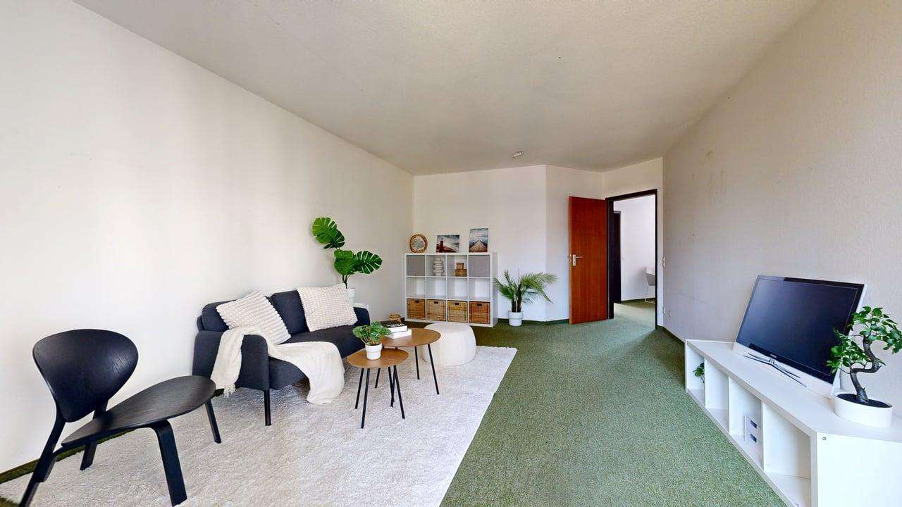 3-Zimmer-Wohnung mit Südausrichtung und Modernisierungspotenzial in Ottobrunn, München Kreis – Bild 4