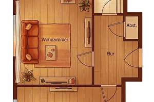 Frisch saniert und lichtdurchflutet - Moderne 2 Zi-Wohnung im Herzen von Düsseldorf – Die vollständige Adresse der Immobilie erhältst du vom Anbieter., 40210 Stadtmitte, Düsseldorf – Vorschaubild 6