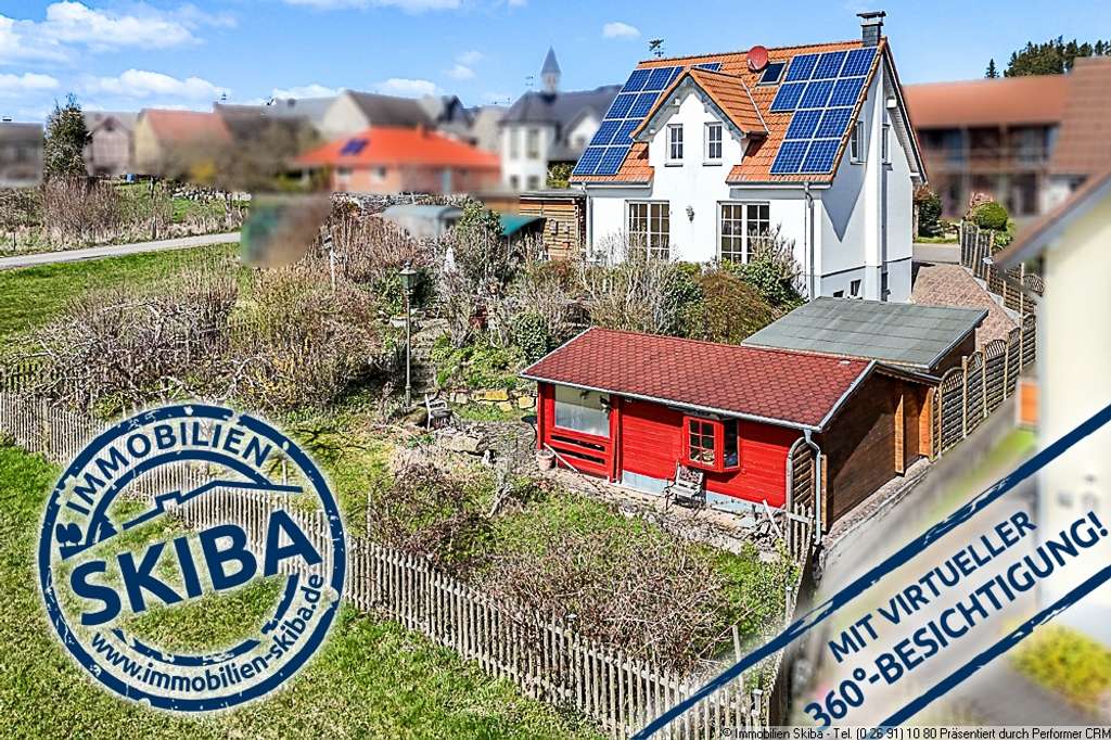 Immobilie in Wershofen - Tolle Aussicht in ruhiger Lage mit stilvoll angelegtem Garten - junges, energieeffizientes Wohnhaus - Bild 0