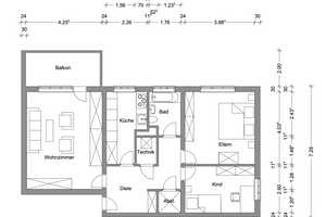 Zentral & ruhig: 3-Zimmer-Wohnung in Leverkusen-Lützenkirchen mit eigenem Stellplatz – Am Sandberg 4, 51381 Leverkusen – Vorschaubild 6