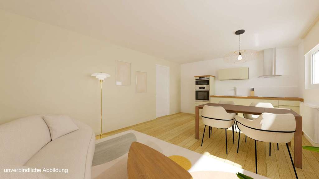 Immobilie in Böblingen - Ideal für Single oder Pendler: Helle Souterrain-Wohnung mit Gartennutzung in Böblingen-Dagersheim - Bild 2