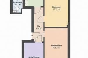 Falkenwiesenviertel - 3 Zimmer Wohnung – Morkerkestraße 19, 23564 Sankt Jürgen, Lübeck – Vorschaubild 2
