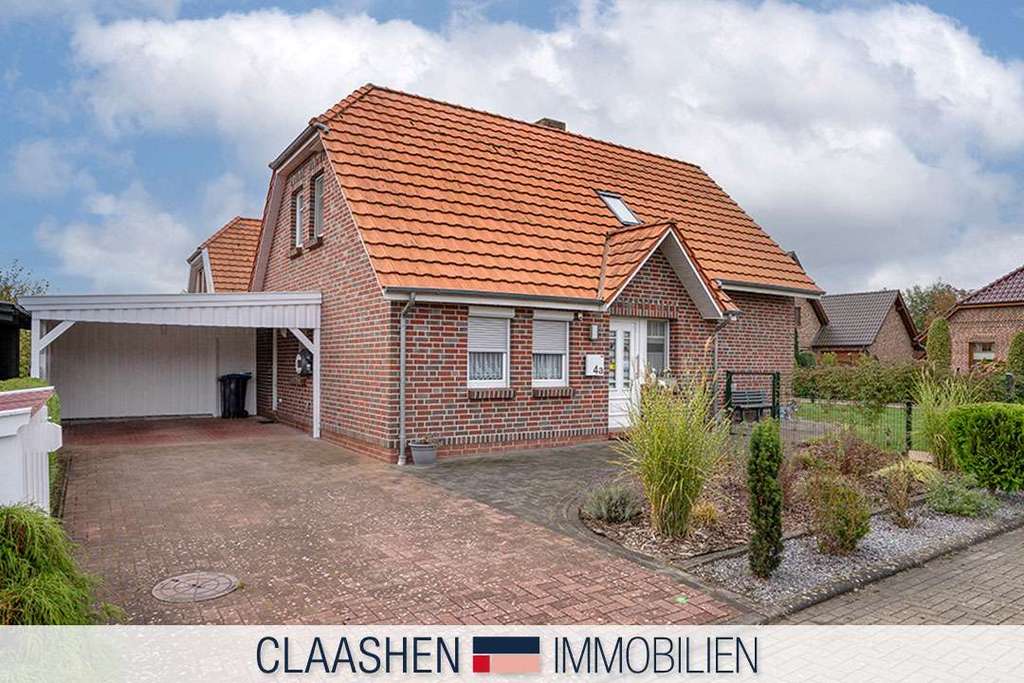 Immobilie in Marienhafe - Energieeffizientes Friesenhaus mit Wärmepumpe und PV-Anlage - Bild 0