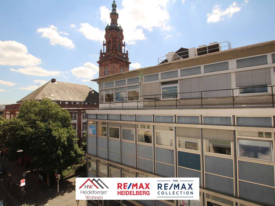 Blick vom Balkon