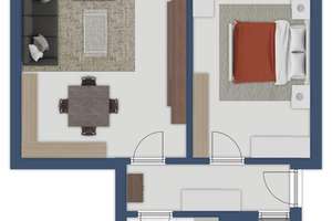 2-Zimmer-Wohnung am Rand der Altstadt – Die vollständige Adresse der Immobilie erhältst du vom Anbieter., 97072 Altstadt, Würzburg – Vorschaubild 9