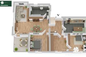 BERK Immobilien - Top gepflegtes ZFH mit gemütlichem Garten in schöner Lage von Laufach – Die vollständige Adresse der Immobilie erhältst du vom Anbieter., 63846 Laufach – Vorschaubild 17