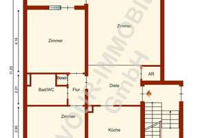 BRAVOUR IMMOBILIEN GmbH: Großartige Kapitalanlage auf der Schäl Sick, solide vermietet