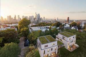 Neubau-Doppelhaushälften (KfW 40) in familienfreundlicher Top-Wohngegend nahe Main und City