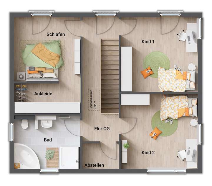 Grundrissvariante 3 OG