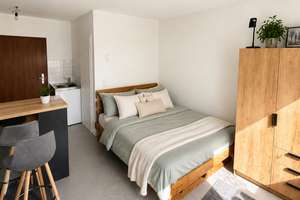 Möbliertes 1 Zimmer Apartment 1.OG, 22qm in Ludwigshafen zu vermieten – 67059 Mitte, Ludwigshafen am Rhein – Vorschaubild 1