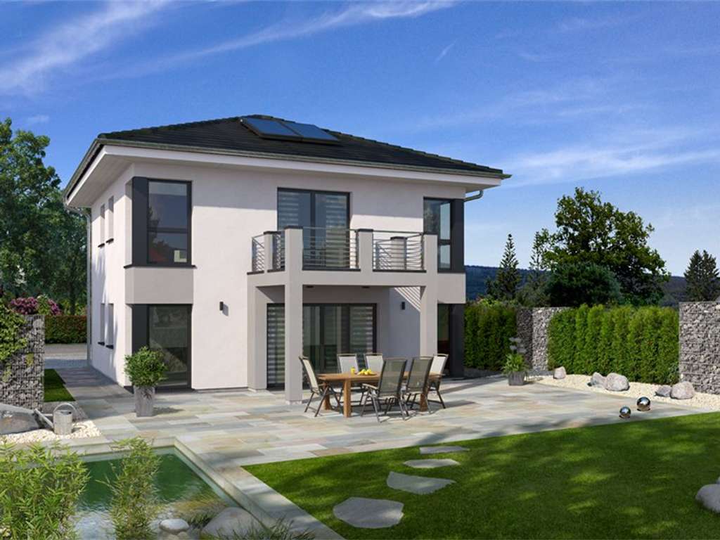 Immobilie in Kirchehrenbach - Viel Raum innen & außen - moderne Stadtvilla mit großem Grundstück - Bild 1