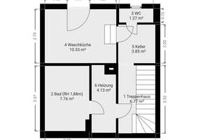 Raumwunder auf vier Etagen. Wohn-und Nutzfläche 133 m². – Die vollständige Adresse der Immobilie erhältst du vom Anbieter., 4159 Wahren, Leipzig – Vorschaubild 16