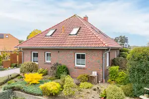 Dornum: Bungalow direkt am Deich in ruhiger Lage, Obj. 8172 – Aurich (Kreis) – Vorschaubild 3