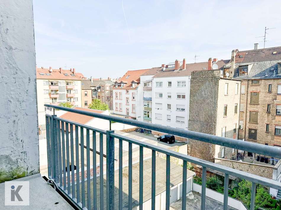 Balkon bei Küche