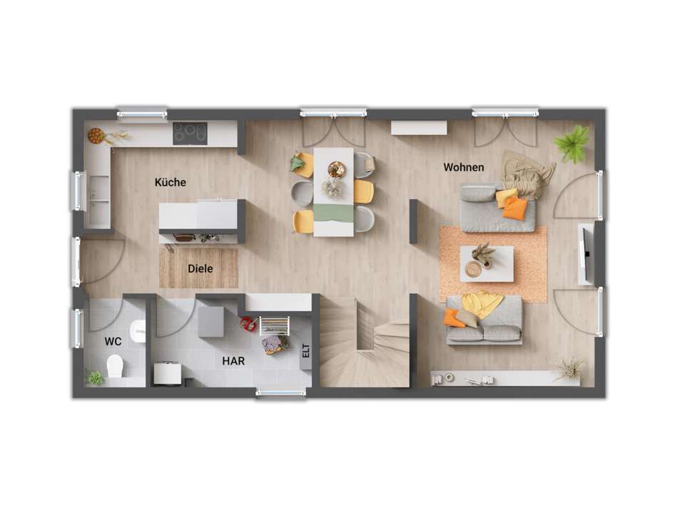 Grundriss Erdgeschoss