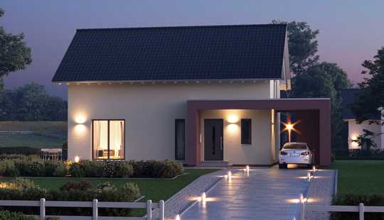 Bild von Modernes Haus in zweiter Reihe 