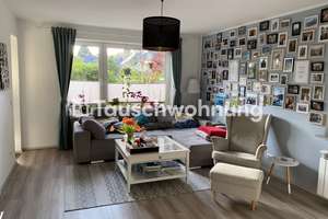 Tauschwohnung: Helle 3-Zimmer-EG-Wohnung in Lokstedt mit kleinem Garten