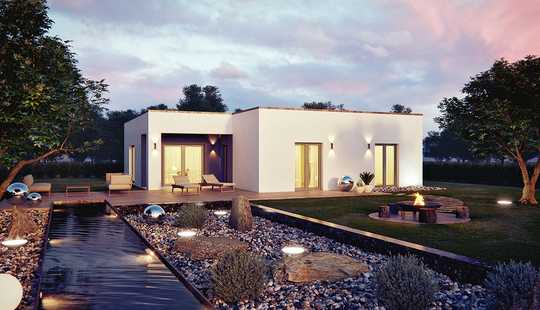 Bild von Moderner Bungalow mit 117m² Wohnfläche auf 756m² Baugrundstück!