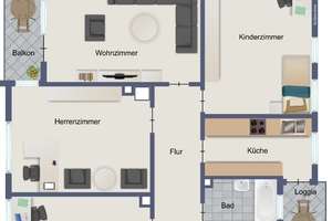 "Großzügige 4-Zi.-ETW in Toplage zwischen Stadtmitte und Killesberg mit Potential"