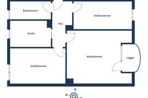 Charmante 3-Zimmer-Wohnung mit Einbauküche und Balkon in Offenbach am Main – 63067 Messehalle, Offenbach am Main – Vorschaubild 15