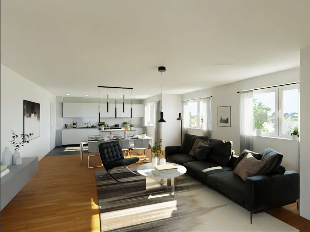 Wohnen in Kalstert - 3-Raum-Erdgeschosswohnung mit grosser Terrasse und kleinem Garten, barrierefrei