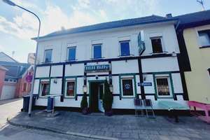 Bebaubares Grundstück mit Abrissobjekt - Fachwerkhaus mit Kneipe im EG und Wohnung im OG  – Die vollständige Adresse der Immobilie erhältst du vom Anbieter., 41516 Grevenbroich – Vorschaubild 1