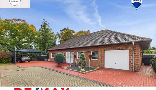 Bild von Moderner-heller Bungalow mit Traumgarten
Sackgassendlage -neues Aluminium Carport
Neuwertiger Somm