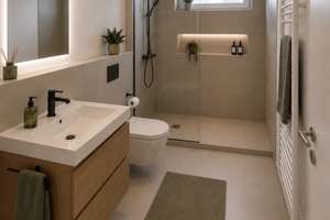 Erstbezug |3-Zimmer EG/OG Wohnung | EBK | Stellplatz | Keller | A+ |  – Niedersachsenweg 6, 49504 Lotte – Vorschaubild 7
